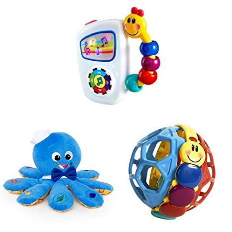 Baby Einstein Take Along Tunes Musical Toy   Baby EinsteinOctoplush Plush Toy & Baby Einstein Bendy Ball