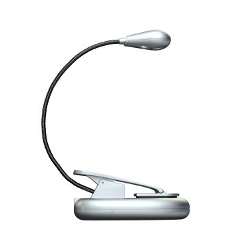 Spark Revolution Dual LED Flexible Neck Book Night Light for Use with Kindle, eReaders, Soft Cover and Hard Cover Books | Warranty Included