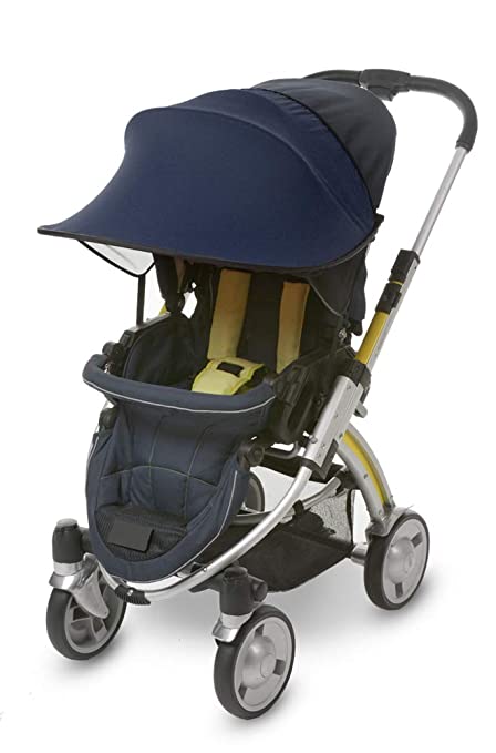 Manito Sun Shade for Strollers and Car Seats (Navy) UPF 50