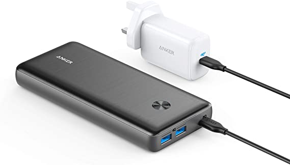 Anker Power Bank, PowerCore III Elite 25600 PD 60W with 65W PD Charger, Power Delivery Portable Charger Bundle for iPad Pro 2020, iPhone 11 Pro / 11 / X / 8, and More