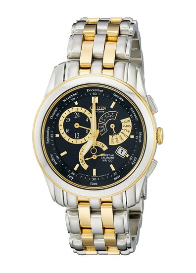 Men's BL8004-53E Eco-Drive Calibre 8700 Two-Tone Stainless Steel Watch