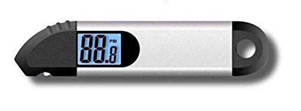 Accutire MS-4004B Digital Tire Gauge with Back Lit Display and LED Lighted Tip