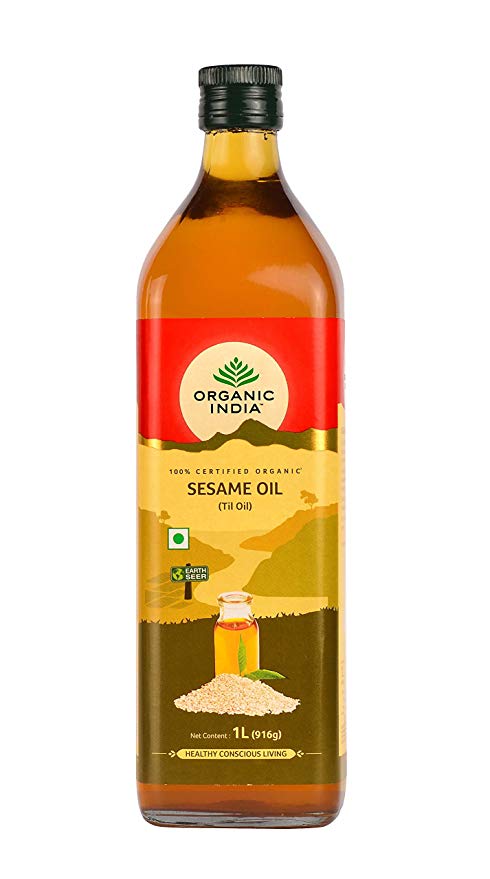 Organic India Sesame Oil, 1L