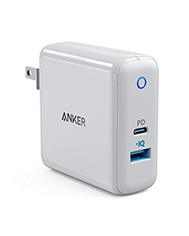 USB C Charger, Anker PowerPort Speed  Duo Wall Charger with 30W Power Delivery Port for iPhone Xs/Max/XR/X/8, iPad Pro 2018/Air 2/Mini, MacBook Pro/Air 2018, Galaxy S9/S8, LG, Nexus, Pixel, and More