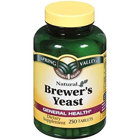 Spring Valley Natural Brewer's Yeast 250 Tablets (1)