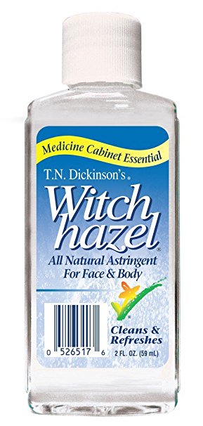 Witch Hazel 100 % Natural Astringent T.N. Dickinson 2 oz Liquid