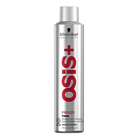 Schwarzkopf OSiS Freeze Finish 2 Strong Hold Hairspray (Aerosol) 15 Ounce