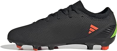 adidas Unisex X Speedportal.3 Youth Firm Ground Cleats, Updated Sole Plate, Little Kid/Big Kid Sizing