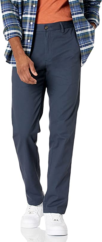 Amazon Essentials Men's Slim-Fit Wrinkle-Resistant Flat-Front Chino Pant