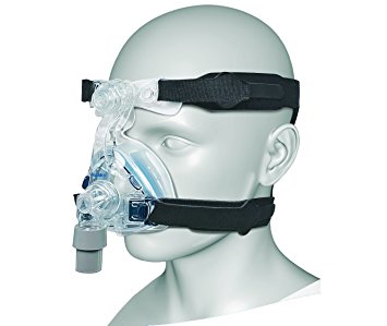 CPAP Headgear Replacement Straps - Ultra Comfortable, Compatible with most Nasal, Full-Face Sleep Apnea Masks - Tight Seal 4 Point Connection System [Mask & Clips NOT Included - See List]
