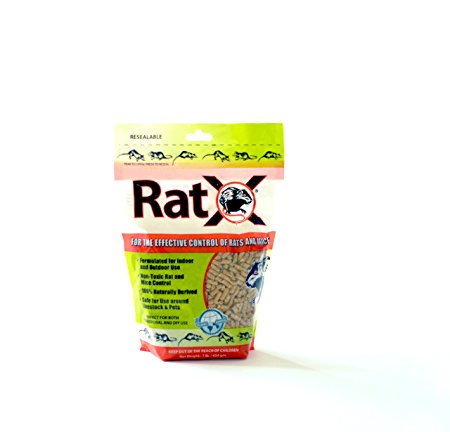 Ecoclear Products RatX 620100 All-Natural Non-Toxic Rat and Mouse Killer Pellets, 8 oz. Bag