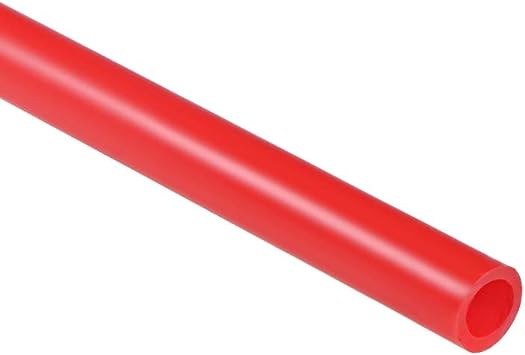 uxcell Silicone Tubing, 5/16"(8mm) ID x 1/2"(12mm) OD 3.3ft Silicone Rubber Tube Air Hose Water Pipe for Pump Transfer Red