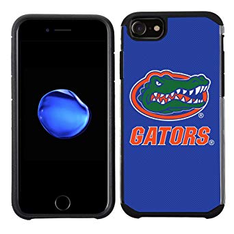 Prime Brands Group Textured Team Color Cell Phone Case for Apple iPhone 8/7/6S/6 - NCAA Licensed University of Florida Gators