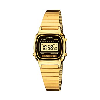 Casio Vintage Series Digital Gold Dial Women's Watch-LA670WGA-1DF