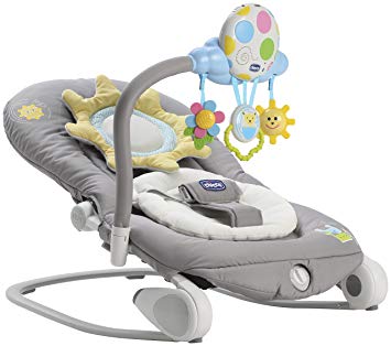 Chicco Balloon Baby Bouncer, Dark Grey