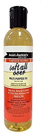 Aunti Jackie's Soft All Over Multi Purpose Oil 8 oz