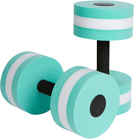 Trademark Innovations Aquatic Exercise Dumbells - Set of 2 - for Water Aerobics