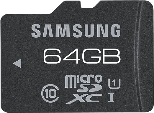 Samsung Electronics 64GB Pro microSDXC Extreme Speed (UHS-1) Class 10 Memory Card (MB-MGCGB/AM) Retail Packaging