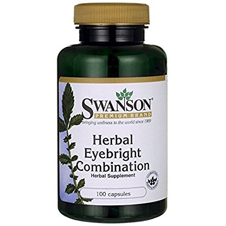 Swanson Herbal Eyebright Combination 100 Caps