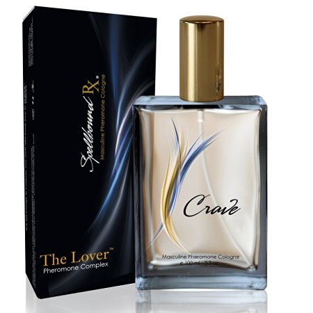 "THE LOVER" Masculine Pheromone Cologne with the "CRAVE" Fragrance From SpellboundRX - The Intelligent Pheromone Choice