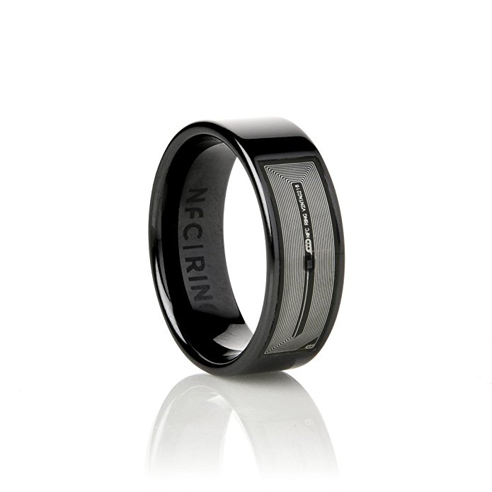 Ceramic Horizon The Original Smart Ring - Programmable for NFC Enabled Devices