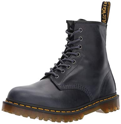 Dr. Martens Men's 1460 Navy Orleans Leather Fashion Boot,