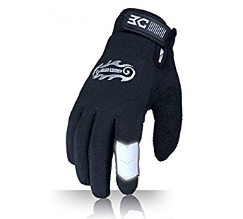 USTEK® Cycling Gloves Mountain Bike Riding Outdoor Sports Gloves Full Finger Sportswear Gloves for Men Women XL