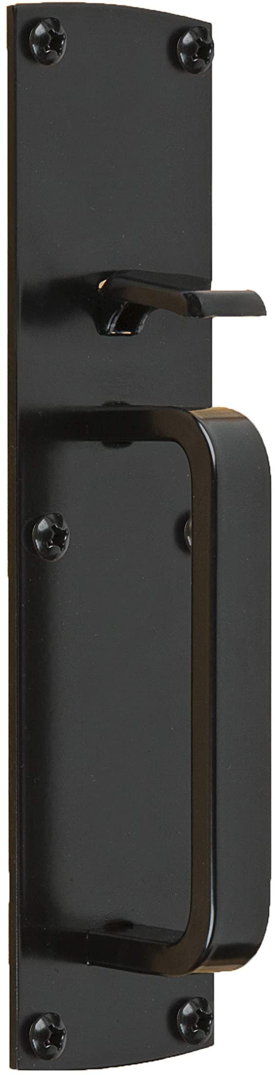 Gate Thumb Latch N109-050 by National Hardware in Black