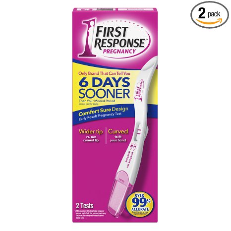 First Response Early Result Pregnancy Test, 2-Count Tests (Pack of 2)