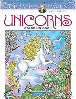Creative Haven Unicorns Coloring Book (Adult Coloring)