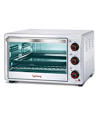 Lifelong Stainless Steel Oven Toaster Griller,26 Litre