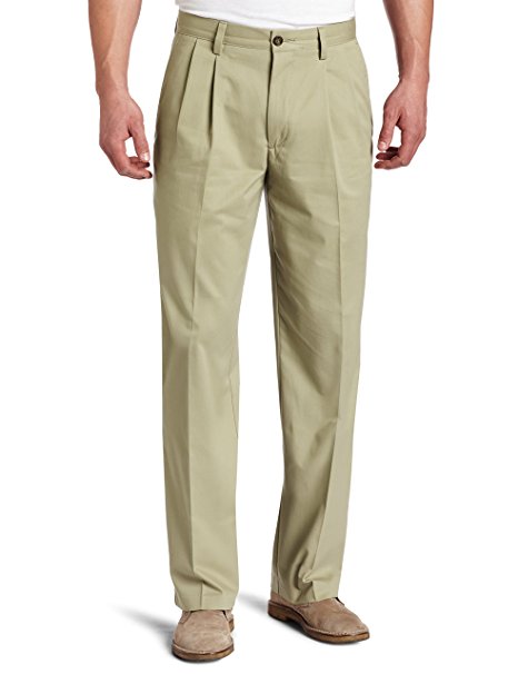 Dockers Men's Easy Khaki D3 Classic-Fit Pleated Pant