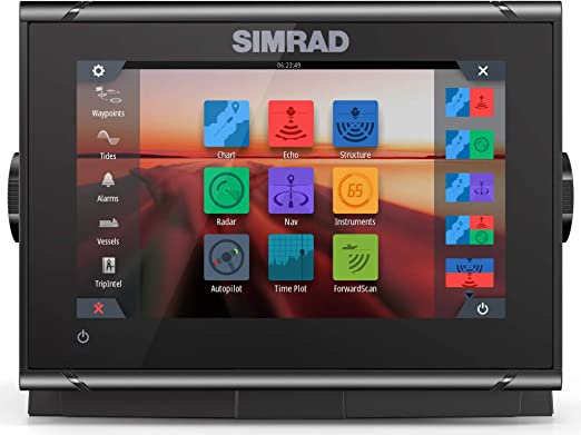 Simrad GO7 XSR - 7-inch Chartplotter with HDI Transducer, C-MAP Discover Chart Card, Black (000-14326-002)