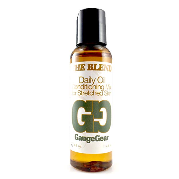 Gauge Gear The Blend Daily Oil Conditioning Mix for Piercing Aftercare Used for Plugs Tapers Expanders