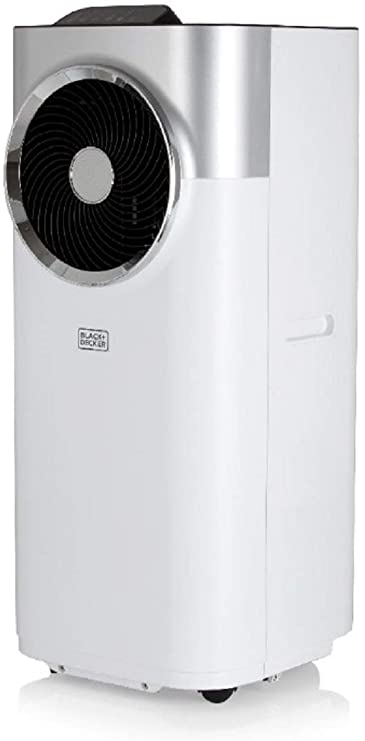 BLACK DECKER BXAC40007GB 10,000 BTU Portable 3-in-1 Air Conditioner, Dehumidifier, Cooling Fan, LED Display, 3 Fan Speed, 24 Hour Timer, Remote Control, White