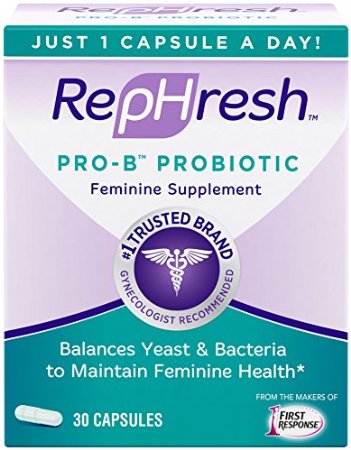 RepHresh Pro-B Probiotic Feminine Supplement 30 Count