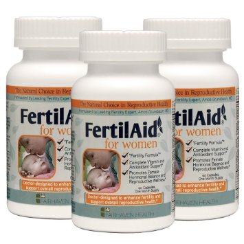 FertilAid for Women Female Fertility Supplement - 3 Month Supply