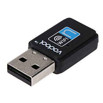 Vodool 150M 11N Mini USB Wifi Adapter,Wireless Lan Network Internet Adapter Frequency Range 2.4-2.4835GHz for Windows, Mac, Linux/Unix