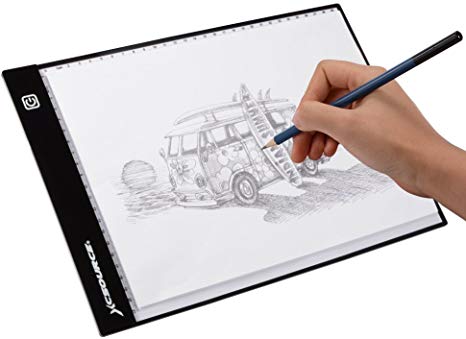 XCSOURCE Ultra-thin A4 LED Light Box Artist Artcraft Drawing Board Tracing Tattoo Copy Table Pad with Brightness Adjustable XC701