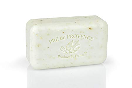 Pre de Provence Artisanal French Soap Bar Enriched with Shea Butter, Quad-Milled For A Smooth & Rich Lather (150 grams) - White Gardenia