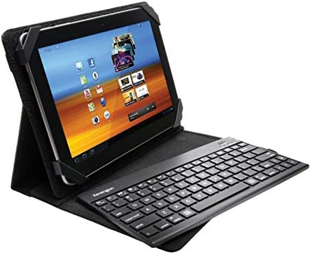 Kensington KeyFolio Pro 2 Universal Removable Keyboard, Case and Stand for 10-Inch Tablets, Black (K39519US)