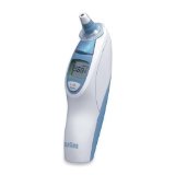 Braun Thermoscan Ear Thermometer with ExacTemp Technology Stores Up To 8 Readings Includes a Protective Case Lens Filters and Batteries