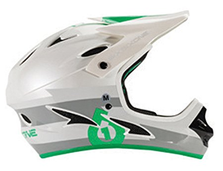 SixSixOne - Comp Helmet , Bolt, Gray Green, CPSC, Large