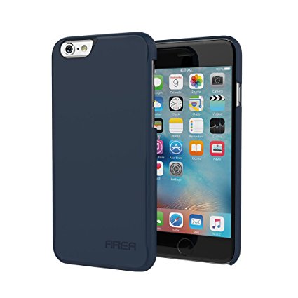 iPhone 6S Plus Case, Area by Incipio 5.5" Premium Snap-On Ultra-Thin plextonium light-weight Slim Cover for iPhone 6 Plus Case [Feather Version]- Navy
