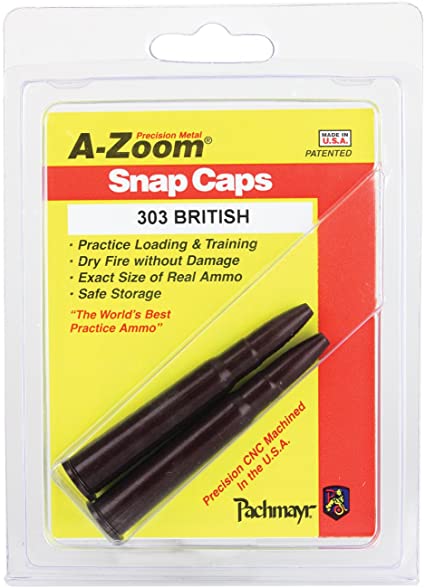 A-ZOOM 303 British Precision Snap Caps (2 Pack)