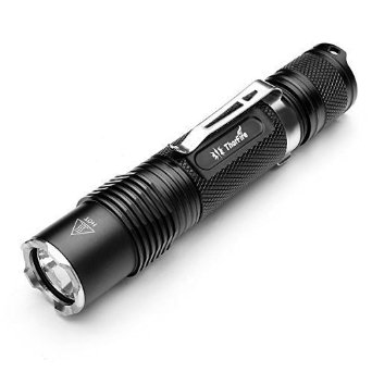 ThorFire VG15 Torch Cree XM-L2 LED Torch Flashlight Mini EDC Aluminum Flashlight 4 Modes Torch Light 800LM Pocket Torch Use 18650 Battery For Camping Hiking Outdoor