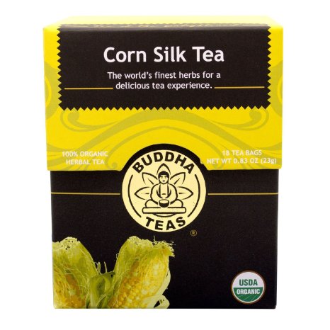 Cornsilk Tea - Organic Herbs - 18 Bleach Free Tea Bags