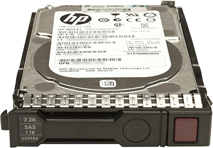 HP ISS 652749-B21 1TB 6G SAS 7.2K RPM SFF Gen8