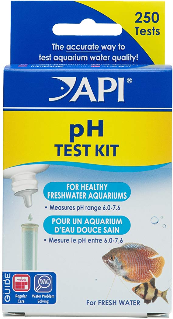 API Api Freshwater Ph Test Kit, 250 Tests Per Kit, 68 g