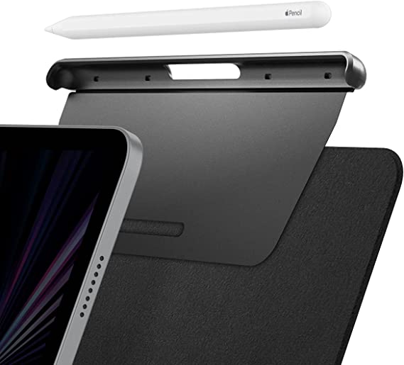 Spigen DA20 Compatible with Magic Keyboard, Smart Keyboard Folio, Smart Folio Designed for Apple Pencil Holder (2nd Generation) - Black